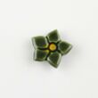 Zöld mini kerámia virág