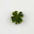 Zöld mini kerámia virág