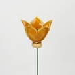 Sárga kerámia tulipán
