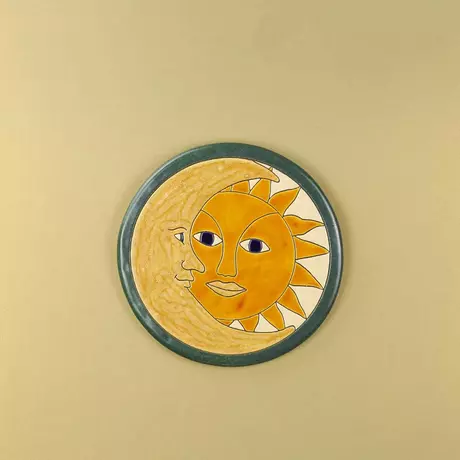 Nap-hold kerek kép