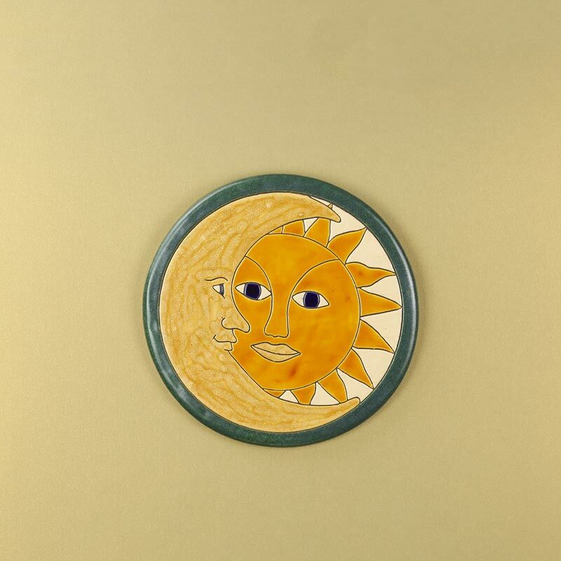 Nap-hold kerek kép